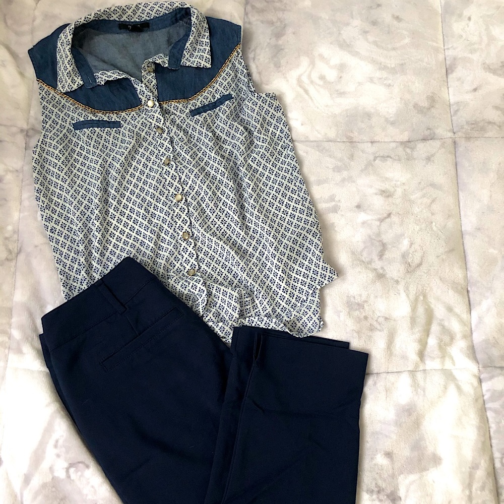 Dress Pants and Button Up
